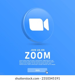 Zoom App Logo PNG vector in SVG, PDF, AI, CDR format