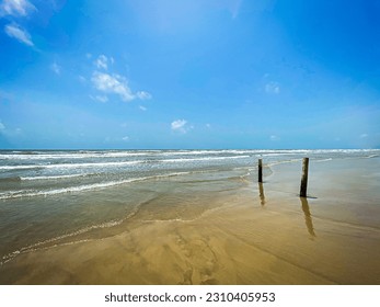 Mustang Island State Park Meerblick mit Blick auf den Golf von Mexiko