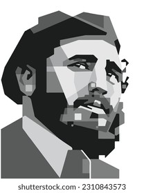 Che Guevara Embroidery Design Download - EmbroideryDownload