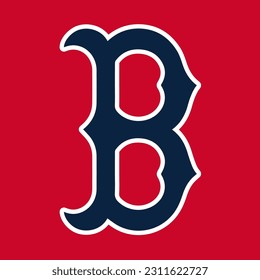 Boston Red Sox Logo SVG, B Logo SVG, Baseball Sports SVG