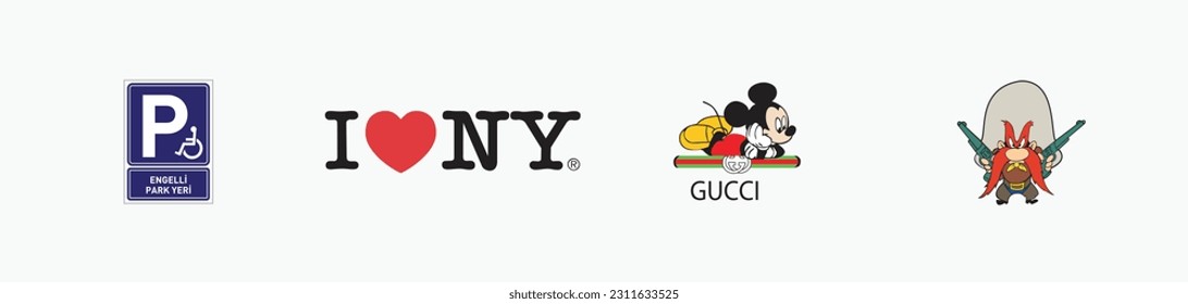 Mickey Gucci Logo PNG Vector (AI) Free Download