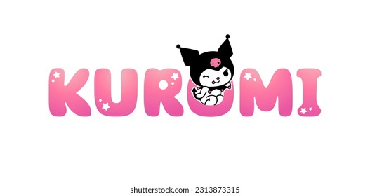 Download Kuromi By Sanrio Logo PNG And Vector (PDF, SVG,, 53% OFF