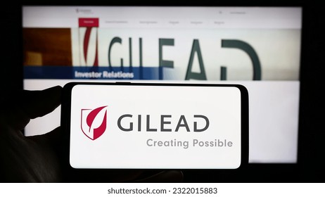 Milan, Italy - APRIL 10, 2021: Gilead Sciences logo on laptop screen seen  through an optical prism. Illustrative editorial image from Gilead Sciences  Stock Photo - Alamy