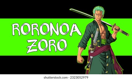 Roronoa Zoro Vector Icons free download in SVG, PNG Format