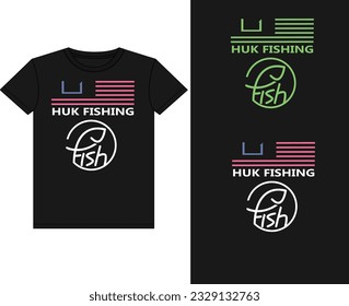 Huk Fishing Logo PNG Vector (PDF) Free Download