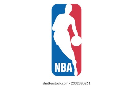 All star basketball sports logo emblem Royalty Free Vector