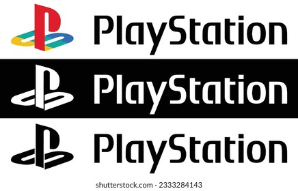 playstation 4 logo vector