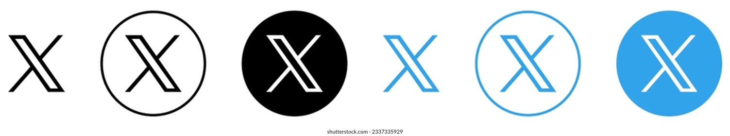 New Twitter x.com icon black. Popular social media button icon instant  messenger logo of Twitter. Editorial vector. An isolated vector format  image of Twitter's new logo - SweetwaterNOW