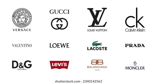 Free Logos Vector Brands Bottega Veneta, Calvin Klein, Chanel, Miu Miu,  Furla