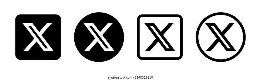 Twitter X Logo - Download Free PNG