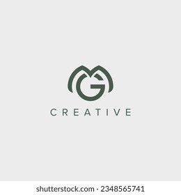 Gm Logo Design Vector Free - Colaboratory
