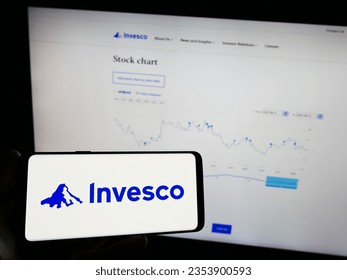 Invesco QQQ logo in transparent PNG and vectorized SVG formats