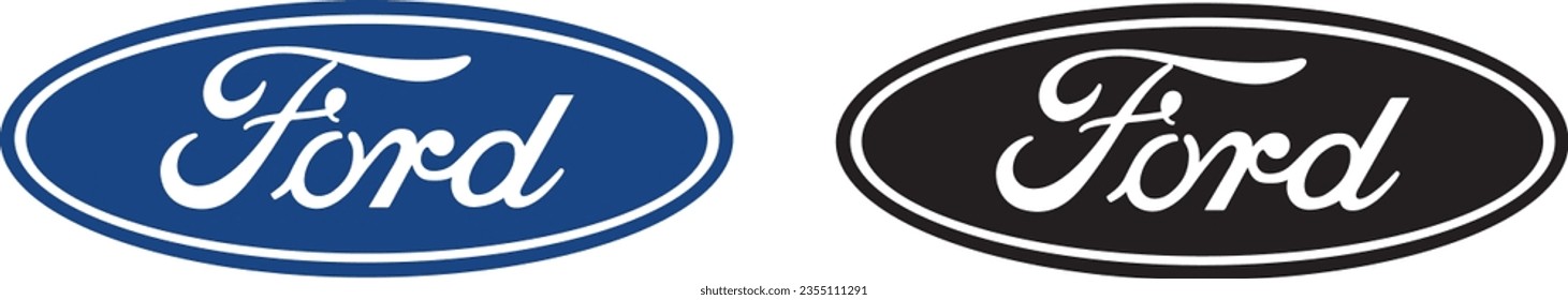 Ford Logo: Over 406 Royalty-Free Licensable Stock Vectors & Vector