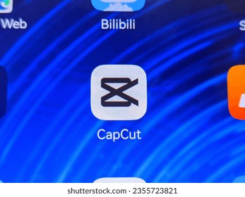 CapCut logo on transparent white background 13948546 Vector Art at