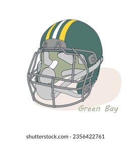 Green Bay Packers logo on transparent background 15863630 Vector