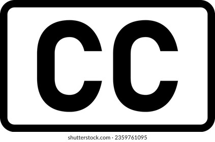 Closed Captioned Logo PNG Vector EPS Free Download