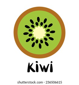 Kiwi Logo Vector: vector de stock (libre de regalías) 685787689