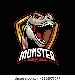 Logotipo De Esportes De Dinossauro PNG , Logotipo, Esport, Jogos Imagem PNG  e PSD Para Download Gratuito