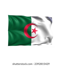 Algerie Drapeau Vector Logo - Download Free SVG Icon