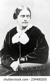 Susan B. Anthony (1820-1906), retrato de 1871 atribuido al Dr. Smith.
