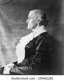 Susan B. Anthony (1820-1906), hacia 1890.