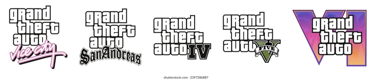 Grand Theft Auto Vice City Stories Logo PNG Vector (EPS) Free Download