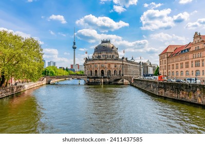 Muzej Bode na Muzejskom ostrvu i rijeci Spree, Berlin, Njemačka