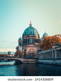 Berlinska katedrala, tokom zalaska sunca