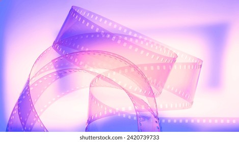 Faarf Kino Hannergrond mat Film. Filmproduktioun, Kreatioun vu Serien, onofhängeg Filmfestivaler, Filmshows