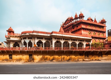 Digamber Jain Temple or Soniji Ki Nasiyan is a main jain temple in Ajmer city in Rajasthan state of India