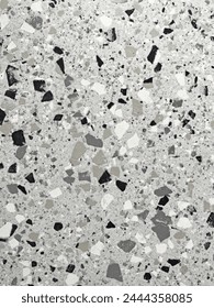 Gri ve siyah mermer Terrazzo fayansı