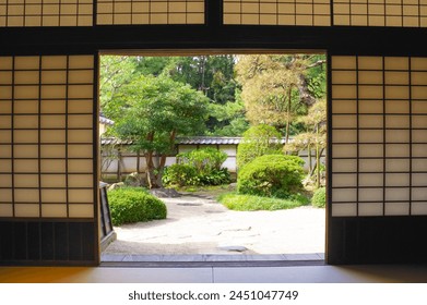 A samurai residence in Matsue Castle in Shimane Prefecture, Japan
