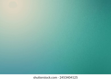 Gradazione verde chiaro, colore blu tenue e carino, vernice su sfondo di carta con texture di scatola di cartone vuota ecologica con spazio in stile minimale