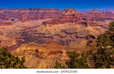 View of Grand Canyon South Rim, Grand Canyon National Park - Arizona - USA