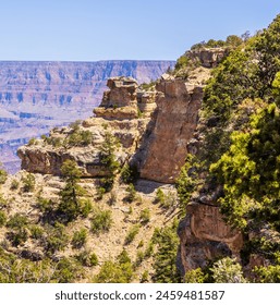 View of Grand Canyon South Rim, Grand Canyon National Park - Arizona - USA