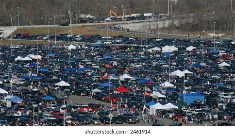 กิจกรรมท้ายรถที่สนาม Gillette Stadium