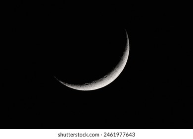 Waxing Crescent is the first phase of the moon becoming full