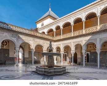 A La Casa de Pilatos (Pilátus háza) egy andalúz palota Sevillában, Spanyolországban