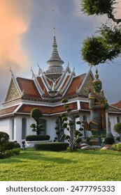 Demon Guardian am Wat Phra Kaew Grand Palace Bangkok, Thailand