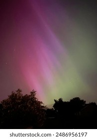 Aurora borealis, Noorderlicht, Londen, 2024