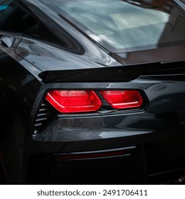 C7コルベットの左後ろコーナー