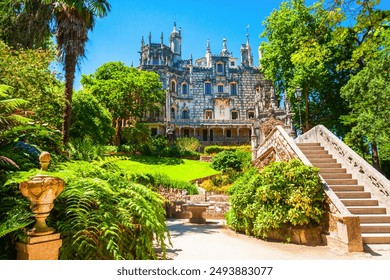 Regaleira Palace or Quinta da Regaleira is a gothic quinta located in Sintra town, Portugal