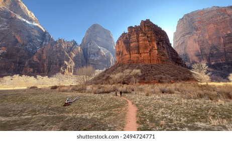 Parque Nacional de Zion, Caminhada de Inverno