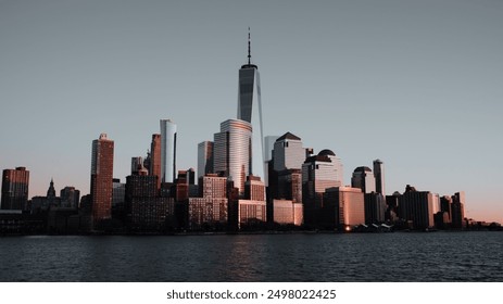 Zgrade na horizontu New Yorka