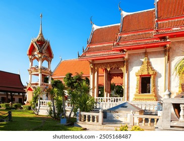Hram Wat Chalong, otok Phuket, Tajland. Wat Chalong je najvažniji budistički hram na otoku Phuket.