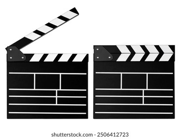 eng Filmkamera op wäissem Hannergrond isoléiert, en Assistent Regisseur Tool, Schéissen, Dubbing