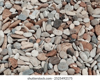 Fundal abstract al texturii de sol mici Peebles. Pietriș Peebles Stone fundal texturi fără sudură pentru text sau imagine. Calea de tăiere pentru designul dvs.