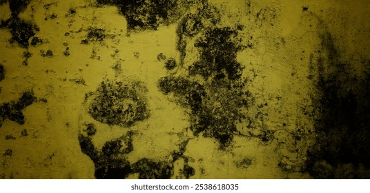 Fondo largo amarillo, Fondo abstracto amarillo caqui.