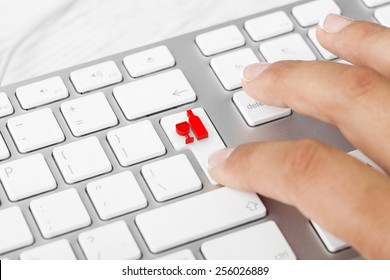 Wäin Hot Key op Computer Keyboard