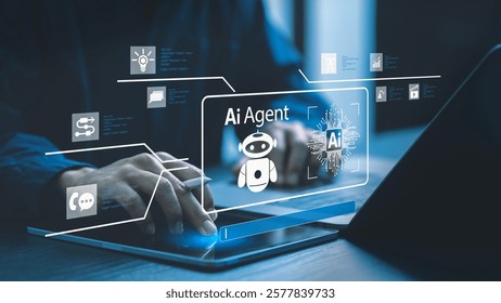 AI agenti analiziraju poslovanje zajedno s AI asistentima kako bi obavljali zadatke koji odgovaraju njihovim ciljevima, kao što su posao, obrazovanje, analiza podataka, prodaja, stvaranje sadržaja, obrada plaća itd.